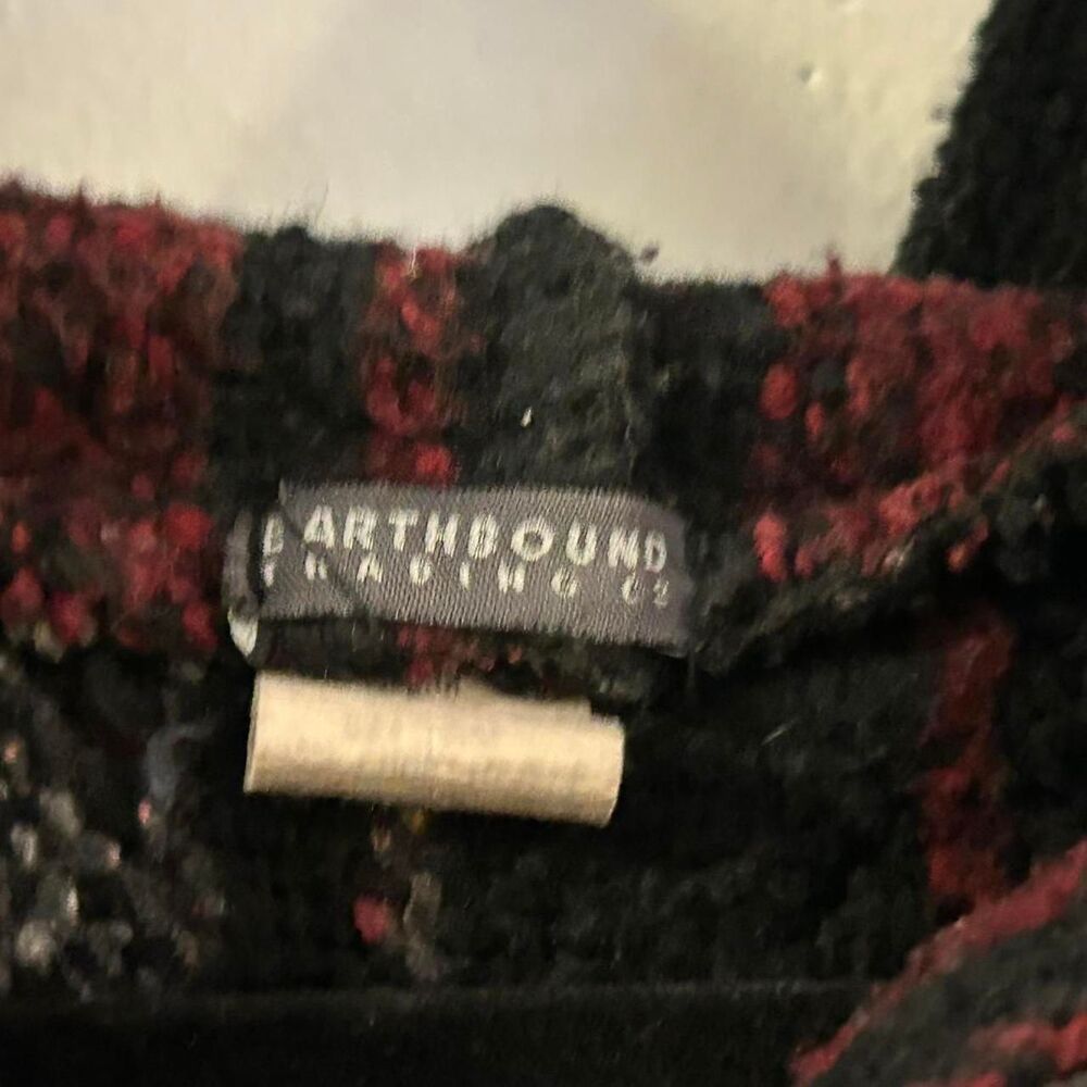 Earthbound multicolor "Drug Rug" Beach pullover - Picture 2 of 4